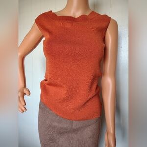 LOFT Terracotta Knit Top Size XS.